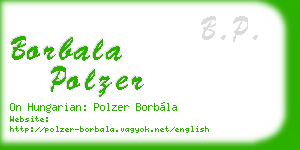 borbala polzer business card